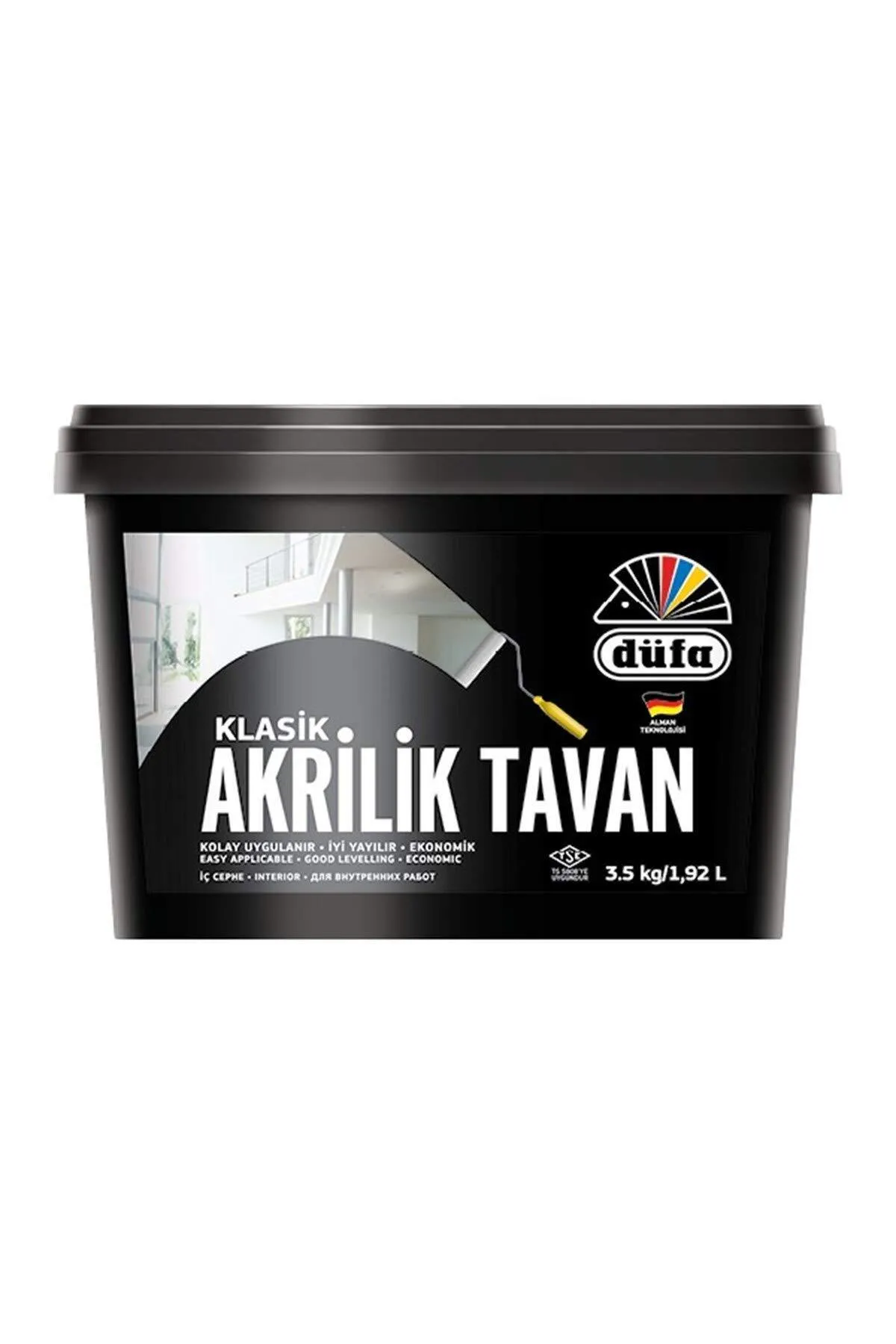 Düfa Tavan Boyası Beyaz 3.5 kg - Görsel 1