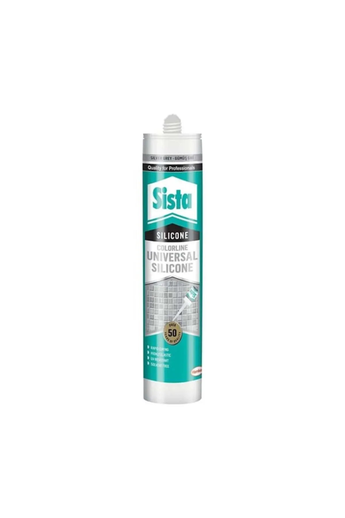 Sista Şeffaf Silikon 280 ml – Genel Amaçlı Sızdırmazlık ve Dolgu Malzemesi - Görsel 1